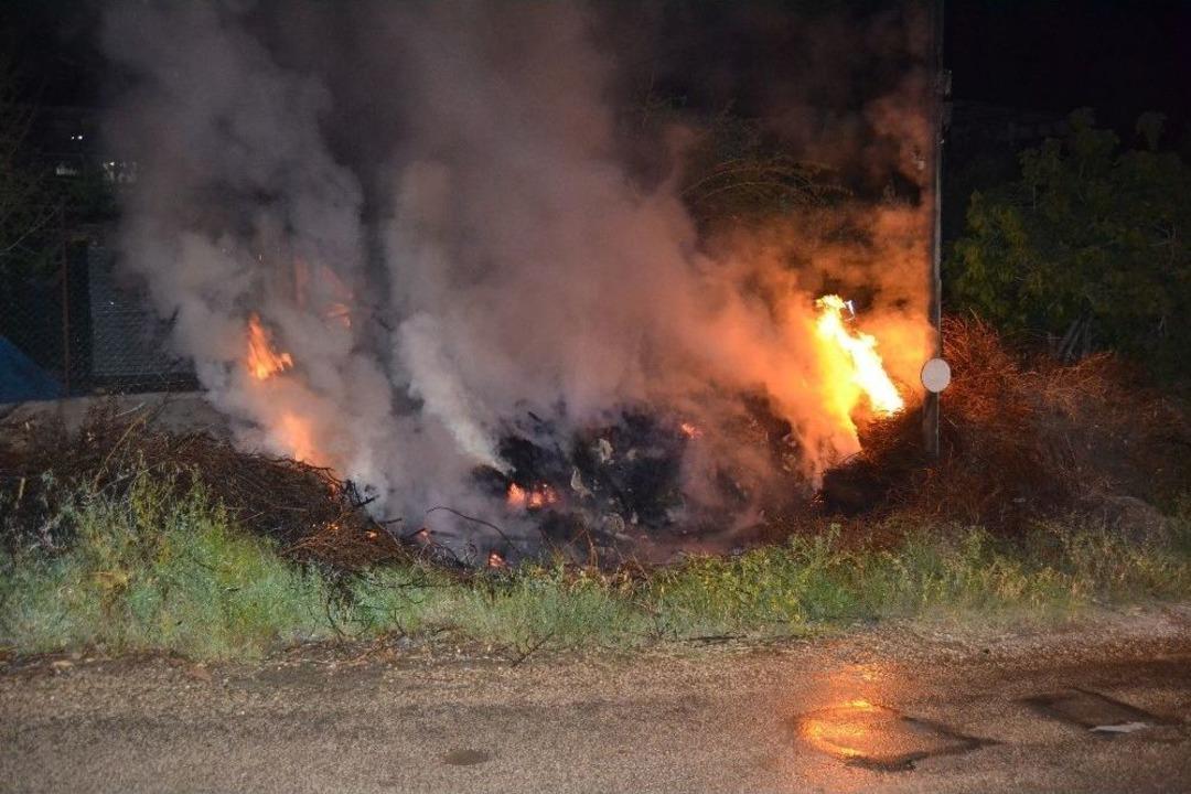 Adana&rsquo;da Ahır Yangını