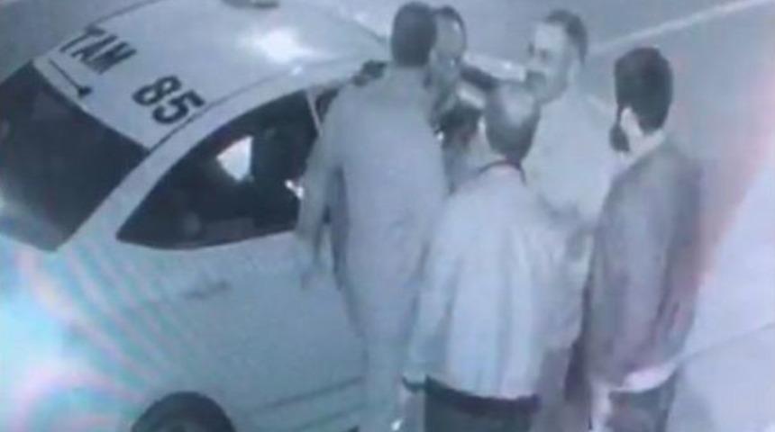 (&ouml;zel Haber) Taksiye Silahlı Saldırı Kamerada