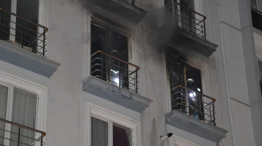 Kırıkkale&rsquo;de &Ouml;ğrenci Apartında Yangın