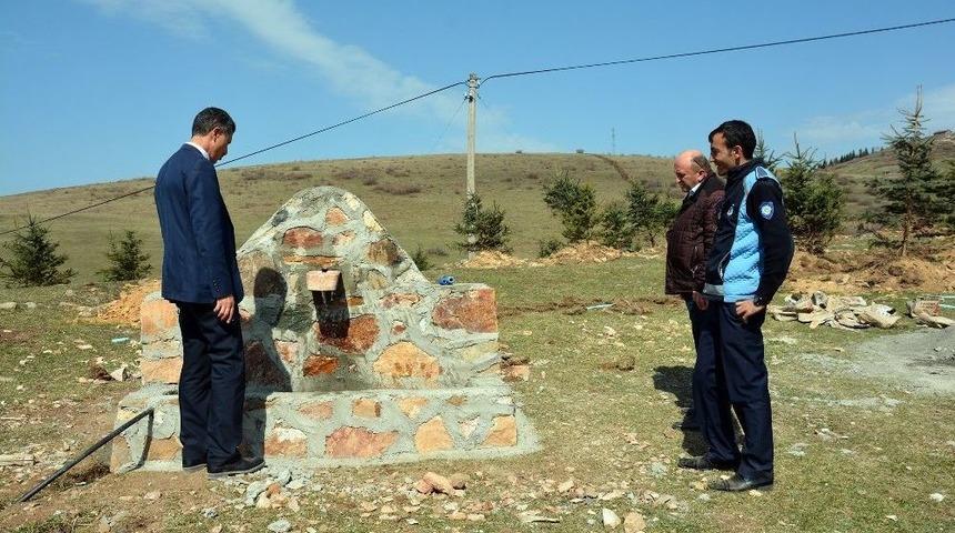 Turnalık Yaylası&rsquo;na &Ccedil;eşme Yapılıyor