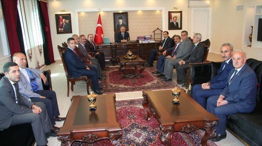Başkan Berge’den Vali Zorluoğlu’na Ziyaret