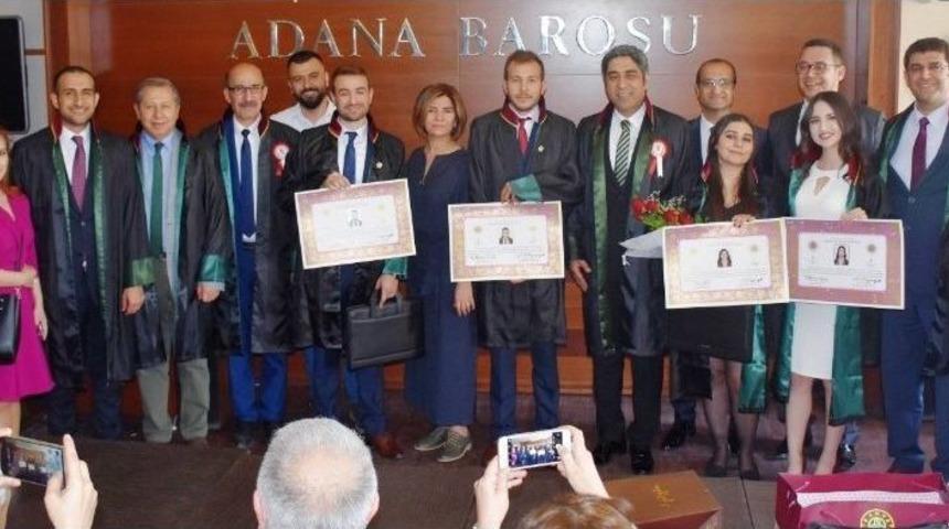 Adana Barosu&rsquo;nda Ruhsat Heyecanı