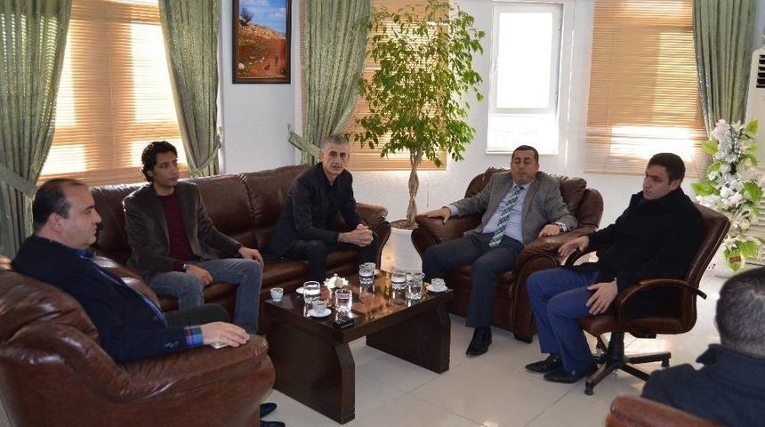 Kaymakam Beyaz&rsquo;dan, Başkan U&ccedil;ar&rsquo;a Ziyaret