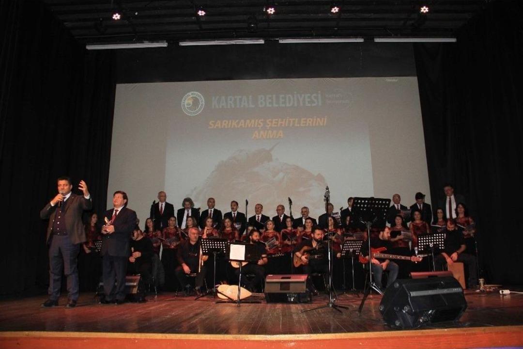 Sarıkamış Şehitleri Kartal&rsquo;da Anıldı