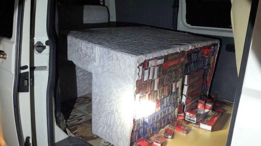 Muradiye&rsquo;de 6 Bin 200 Paket Ka&ccedil;ak Sigara Ele Ge&ccedil;irildi