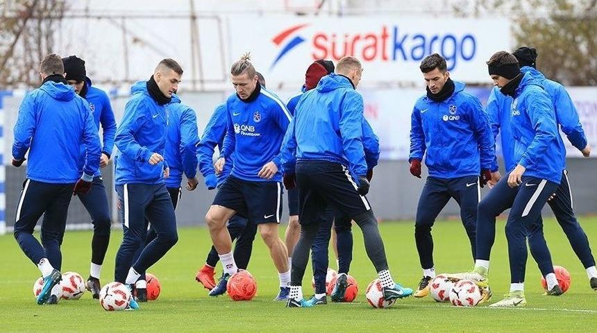 Trabzonspor Kupa Mesaisine Hazırlanıyor