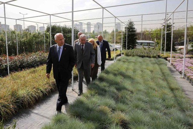 &Ccedil;i&ccedil;ek&ccedil;iler Başkan Yaşar&rsquo;ı Ağırladı 2