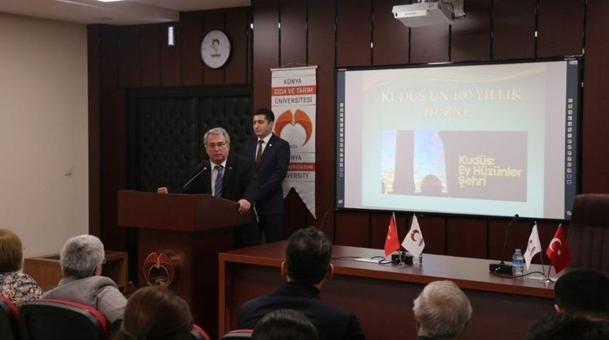 Kgt&uuml;&rsquo;de Kud&uuml;s Konferansı