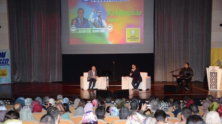 Konya&rsquo;da &rsquo;k&uuml;lt&uuml;r Sanat Buluşmaları&rsquo;nda Şiir Ziyafeti