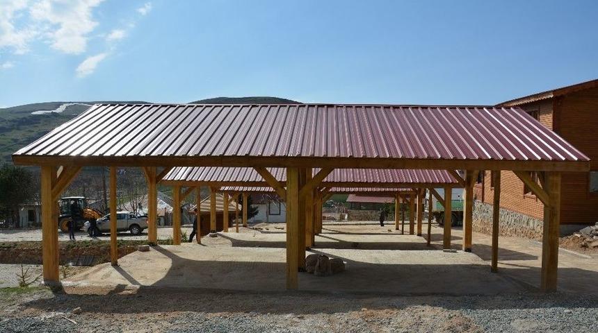 &Ccedil;ambaşı Yaylası&rsquo;nda Y&ouml;resel &Uuml;r&uuml;nler Satış Yeri Hizmete Girdi