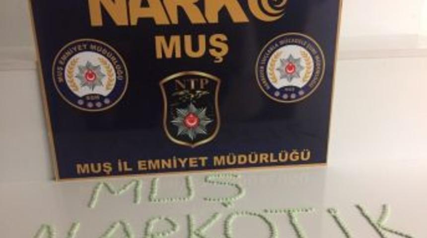 Muş&rsquo;ta Uyuşturucu Operasyonu