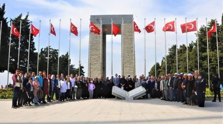 &Ccedil;an Belediyesi&rsquo;nden Şehitlik Ziyareti