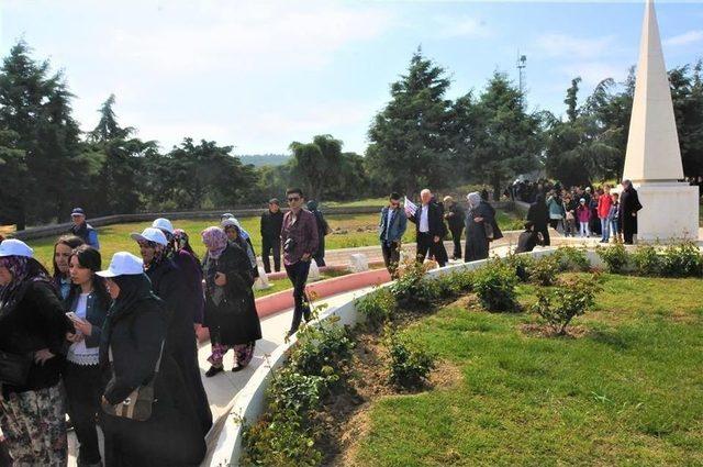 Çan Belediyesi’nden Şehitlik Ziyareti