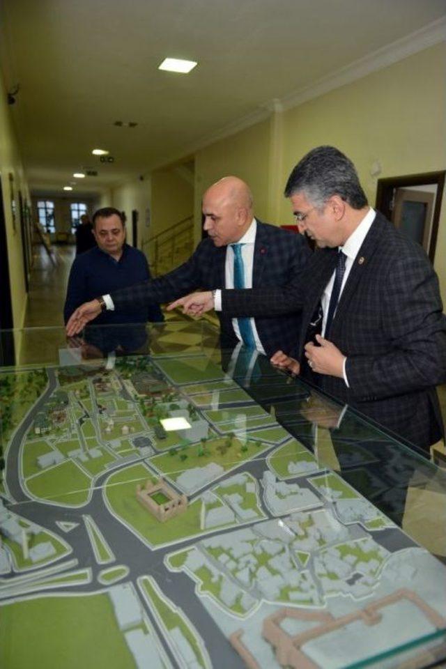 Mhp Milletvekili Kamil Aydın&rsquo;dan Korkut&rsquo;a Ziyaret 1