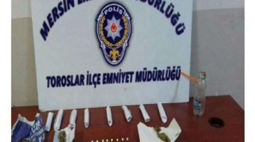 Mersin Polisi, &Ccedil;eşitli Su&ccedil;lara Karışan 9 Ş&uuml;pheliyi G&ouml;zaltına Aldı