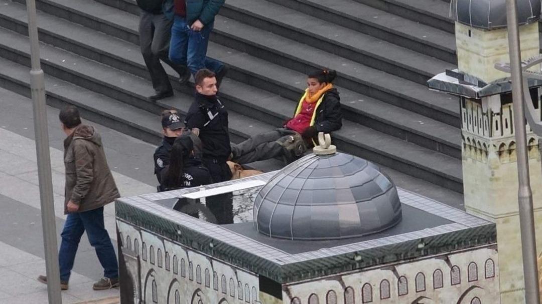 Trabzonlular Mescid-i Aksa&rsquo;nın Maketine Bile Saygısızlığı Kabul Etmediler