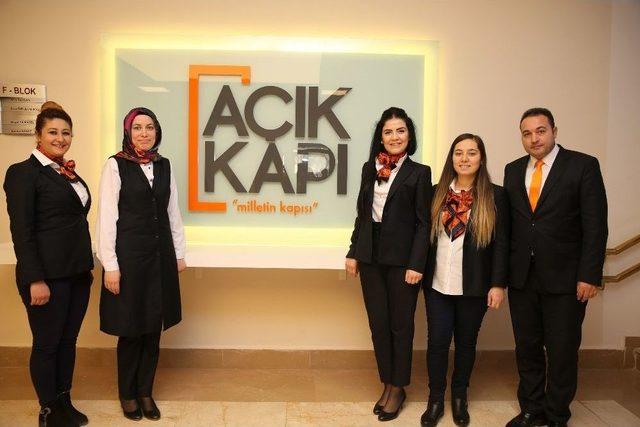 ’açık Kapı’ Projesi Eskişehir’de Hizmete Başladı