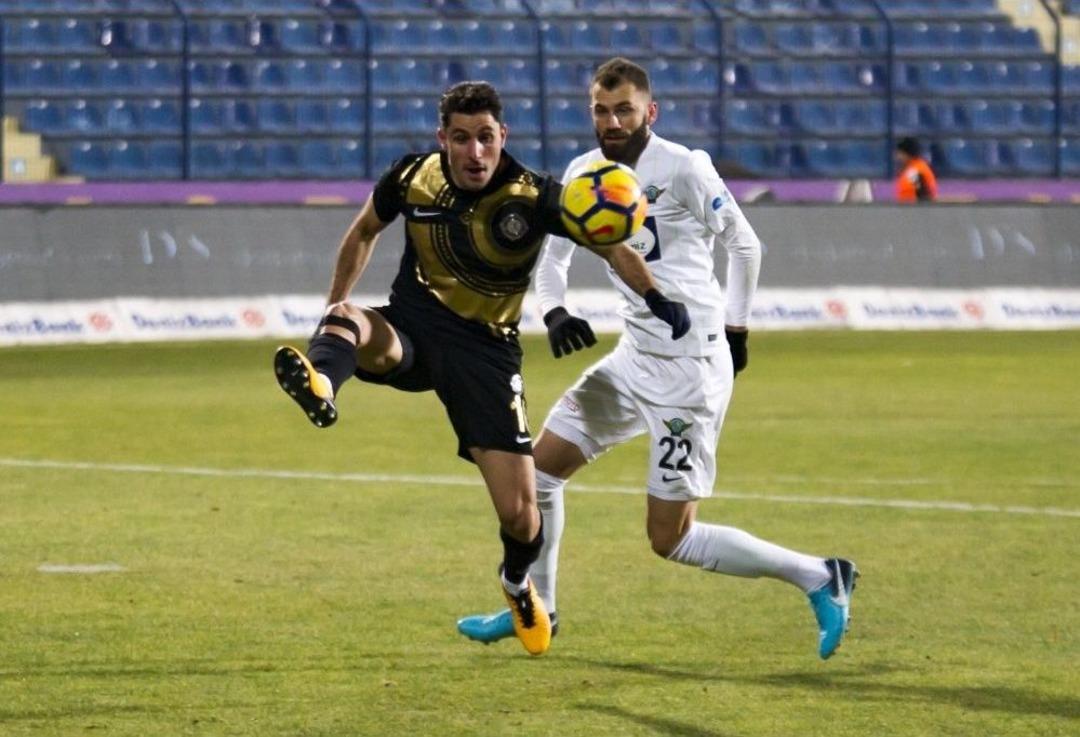 S&uuml;per Lig: Osmanlıspor: 1 - Teleset Mobilya Akhisarspor: (ilk Yarı)