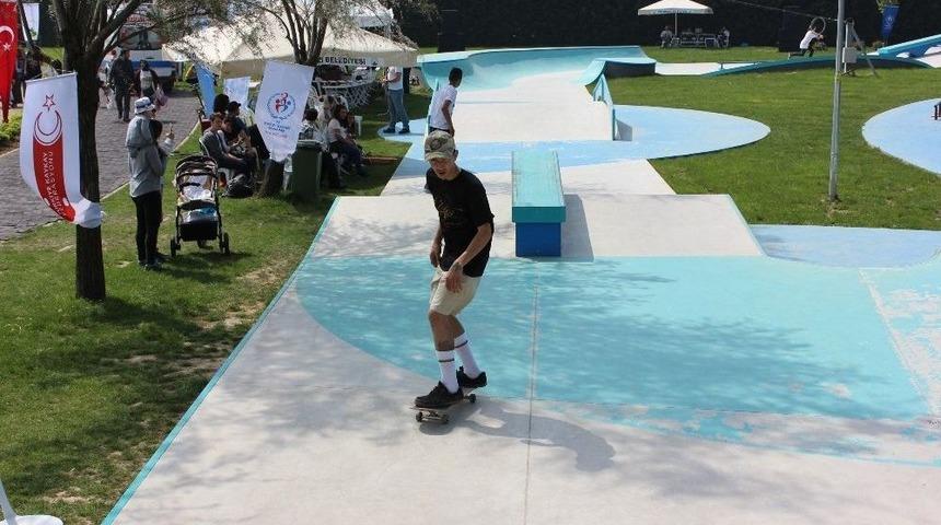 Osmangazi Kaykay Parkı Renklendi