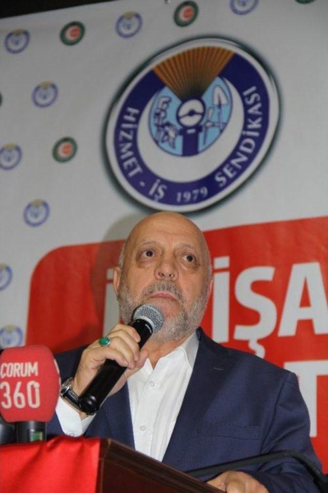 Hak-iş Konfederasyonu Genel Başkanı Arslan: “hem Kamuda Hem Yerel Yönetimlerde Artık Taşeron Devri Sona Erdi”