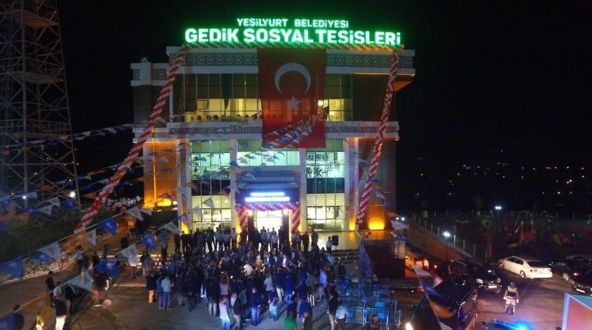 Gedik Sosyal Tesisleri Bakan Soylu&rsquo;nun Katılımıyla A&ccedil;ıldı