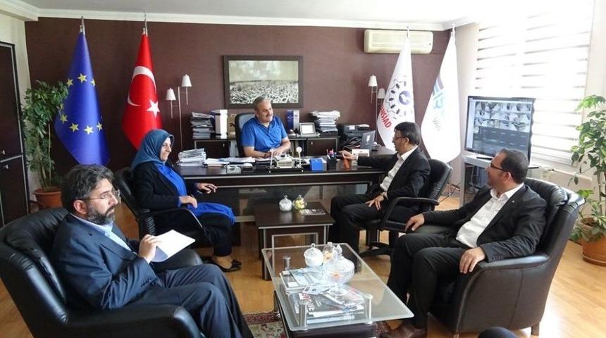 Ak Parti Y&ouml;netiminden Vesob Ve İşgem&rsquo;e Ziyaret