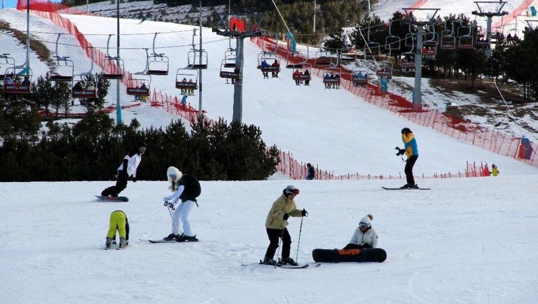 Paland&ouml;ken Kayak Merkezi Yılbaşına Hazır