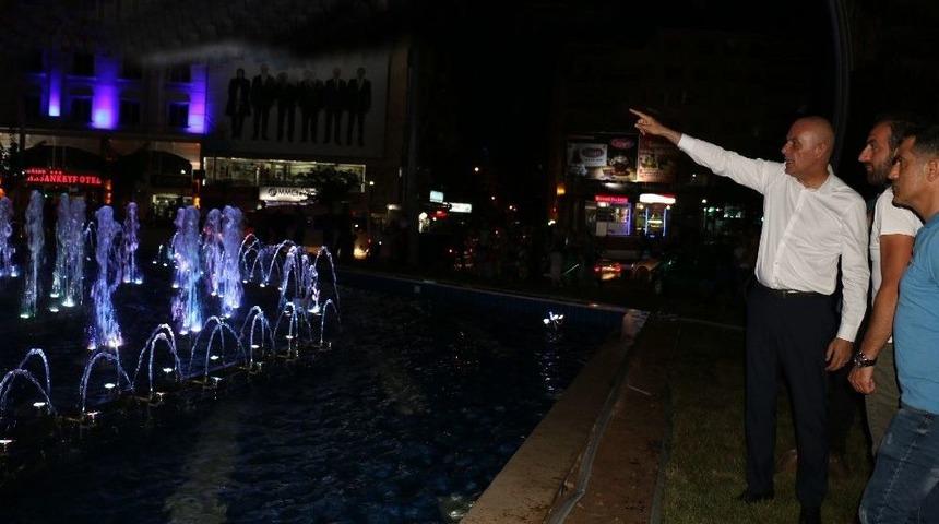 Başkan Vekili Aksoy, Fıskiyeli Havuzu İnceledi