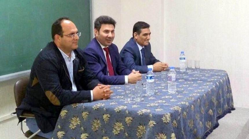Rektör Karacoşkun Hacı Mehmet Koçarslan Anadolu Lisesi Öğrencileriyle Bir Araya Geldi