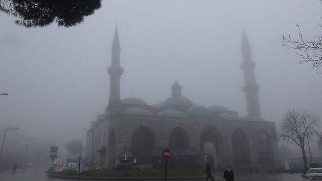 Edirne’de Yoğun Sis