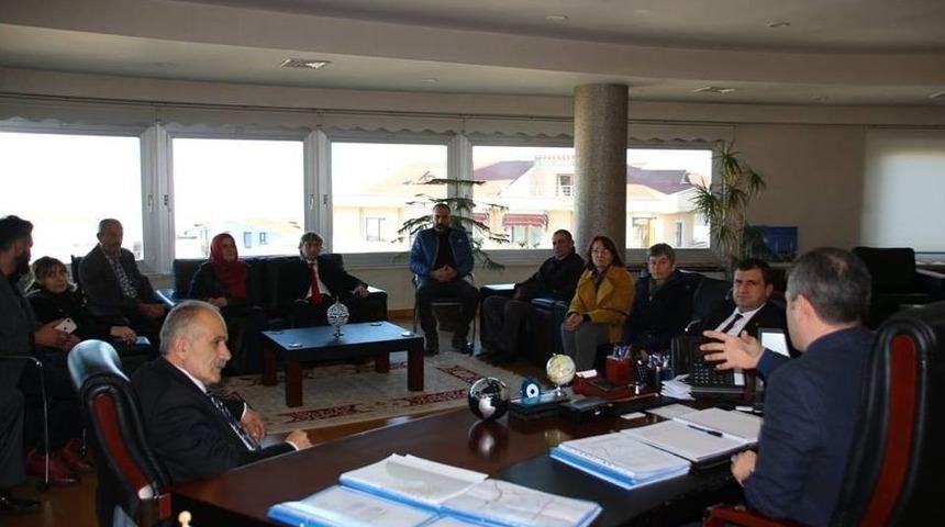 Başkan Yemenici, Chp İl&ccedil;e Y&ouml;netimini Ağırladı