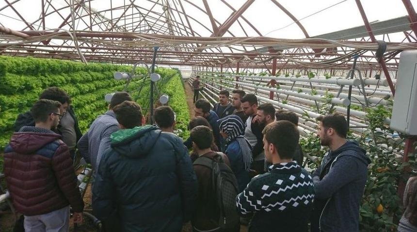 &Uuml;niversite &Ouml;ğrencilerinden Teknik Gezi