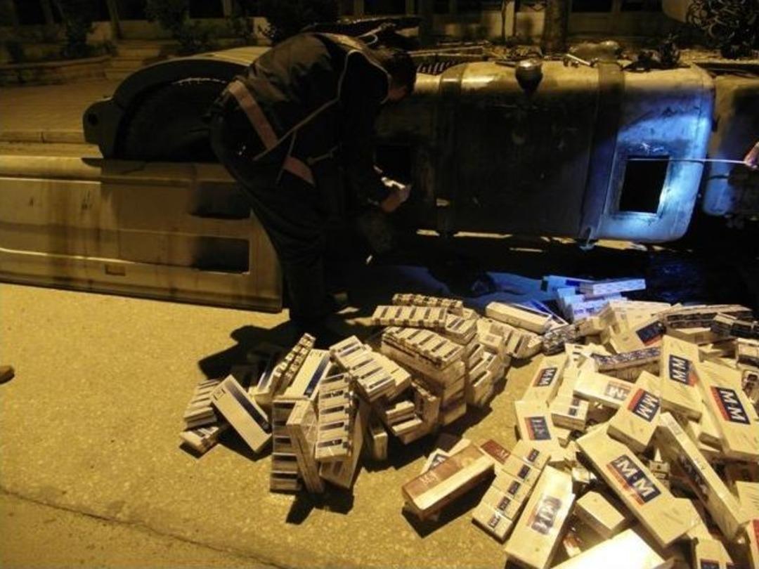 Yakıt Deposundan 7 Bin Paket Ka&ccedil;ak Sigara &Ccedil;ıktı