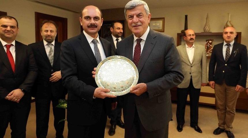 Stk Temsilcilerinden Başkan Karaosmanoğlu&rsquo;na Ziyaret