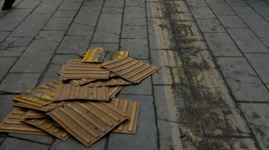 Van&rsquo;da Engelli Y&uuml;r&uuml;y&uuml;ş Bantları Yenileniyor