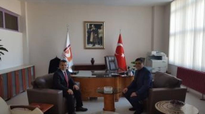 Başkan Yal&ccedil;ın, M&uuml;d&uuml;r &Ouml;zdemir&rsquo;le Bir Araya Geldi