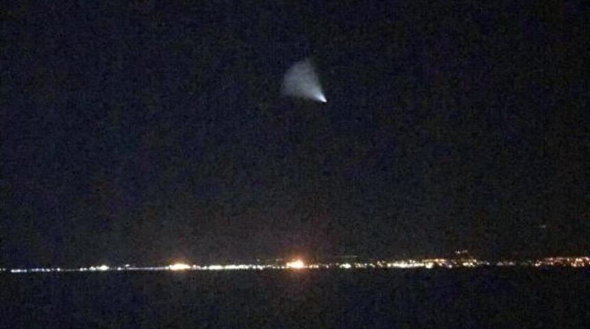 O Işık H&uuml;zmesi Hatay Sahillerinde De G&ouml;r&uuml;ld&uuml;