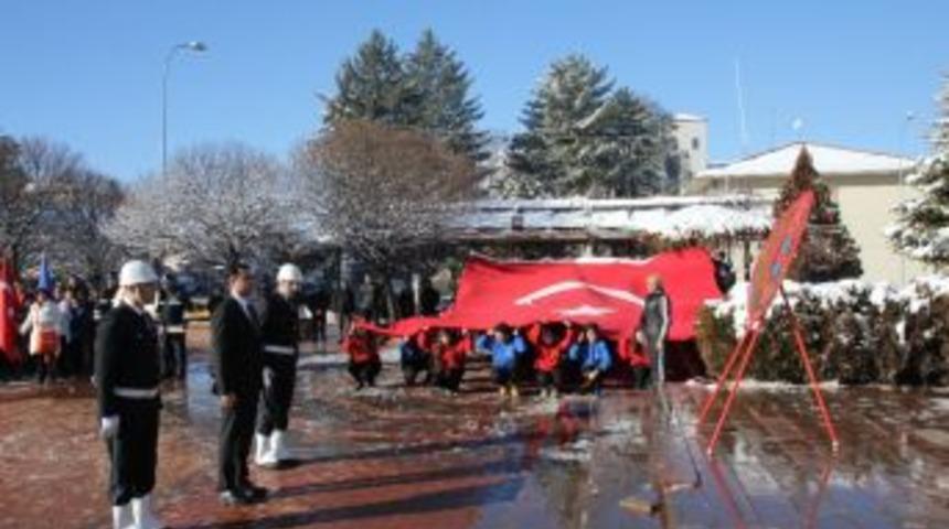 Kaman İl&ccedil;esinde Atat&uuml;rk&rsquo;&uuml;n Gelişinin 98. Yıl D&ouml;n&uuml;m&uuml; T&ouml;reni D&uuml;zenlendi