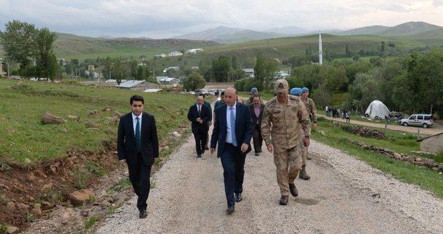 Vali Azizoğlu İlçe Ziyaretlerini Sürdürüyor