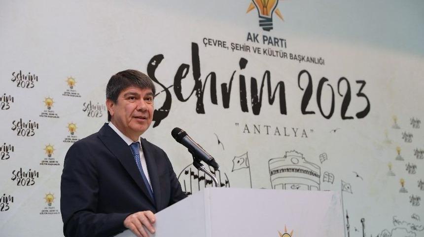 &rsquo;şehrim 2023&rsquo; &Ccedil;alıştayı