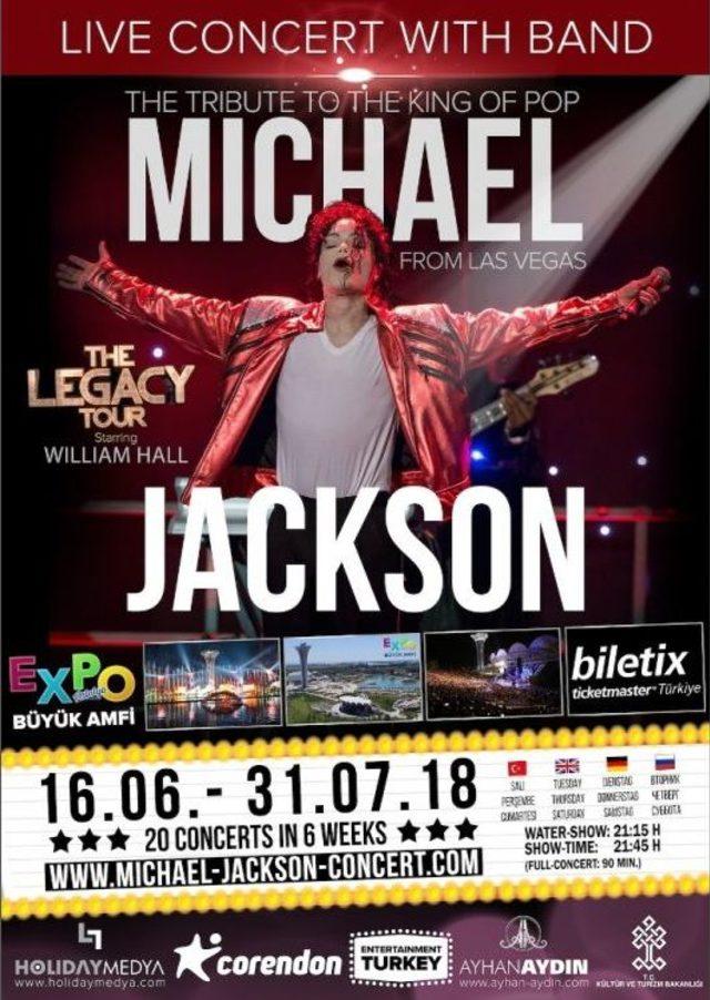 Antalya’da Bir Michael Jackson Konseri Yaşamaya Sayılı Günler Kaldı