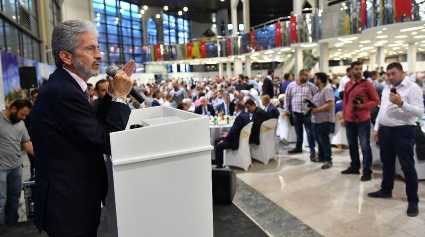 Başkan Tuna İftarda Şof&ouml;r Esnafıyla Biraraya Geldi