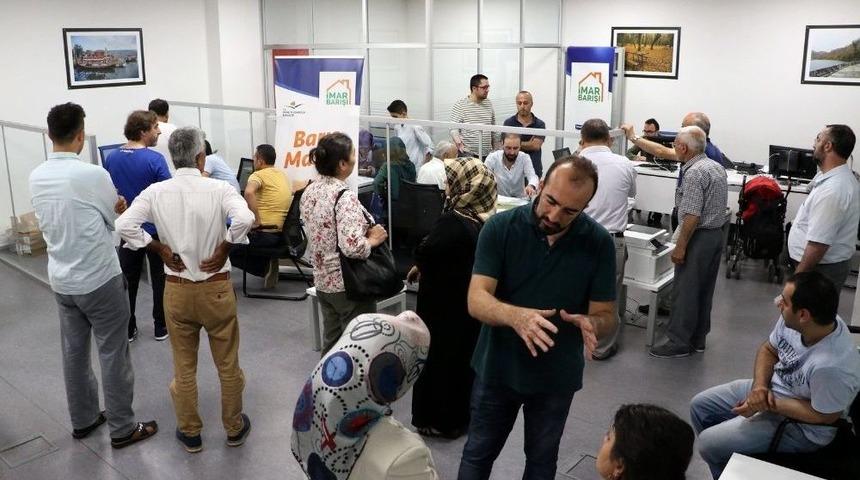 Ey&uuml;psultan&rsquo;nda İmar Barışı B&uuml;rosunda Yoğunluk