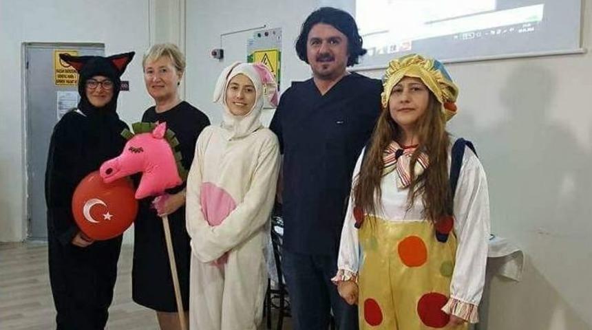 Anaokulu &Ouml;ğrencilerine Hayvan Sevgisi Eğitimi Verildi