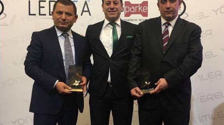 Başkan Baran&rsquo;a İki &Ouml;d&uuml;l Birden