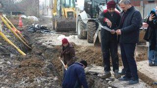 Başkan Üçok’tan Doğalgaz Çalışmalarına Takip