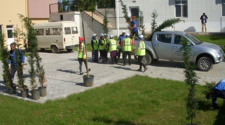 Kartepe&rsquo;de &Ccedil;evre D&uuml;zenleme &Ccedil;alışmaları Devam Ediyor
