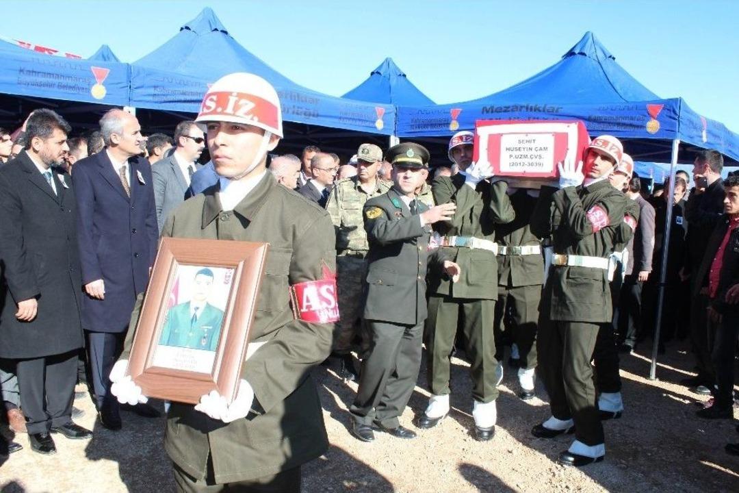 Kahramanmaraş Şehidini Uğurladı