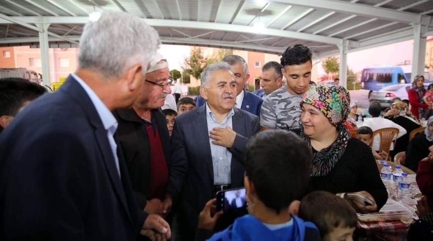 Melikgazi&rsquo;den İftar Bereketi