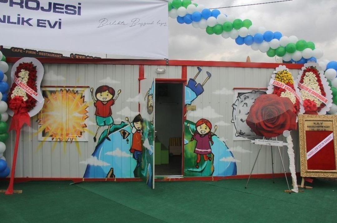 Kocaelili İş Adamlarından Suriyeli &Ccedil;ocuklara Oyun Ve Etkinlik Evleri